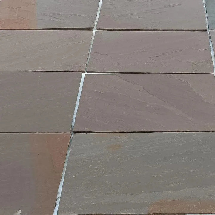 Autumn Blend Sandstone 560 Series 5 Sizes 22mm Cal. £24.00/m2 - Paving Slabs UK