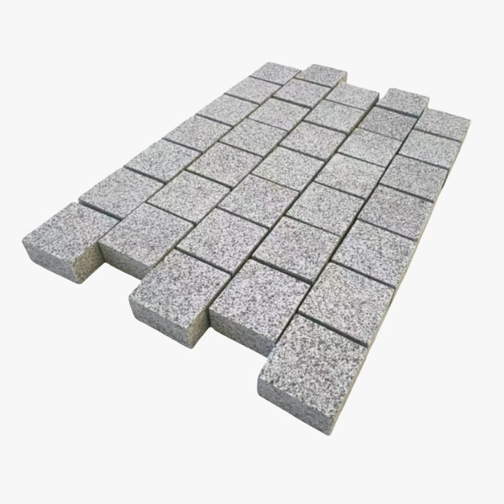 sawn granite setts 100x100x50