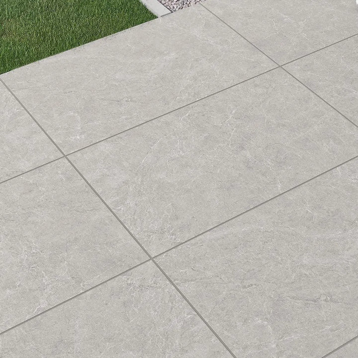 station grey outdoor porcelain tiles