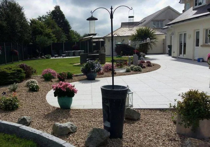 granite paving patio