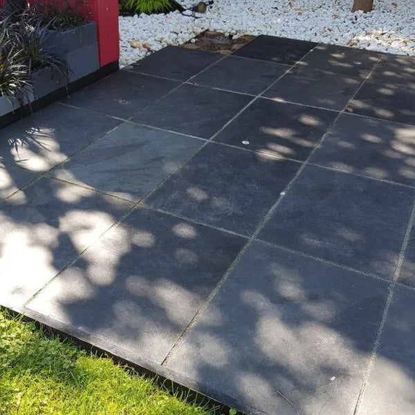 Brazilian Black Slate Paving Slabs