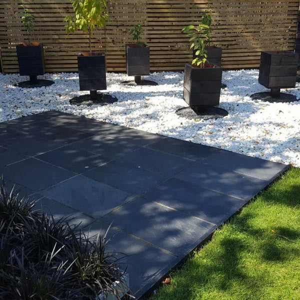 Brazilian Black Slate Paving