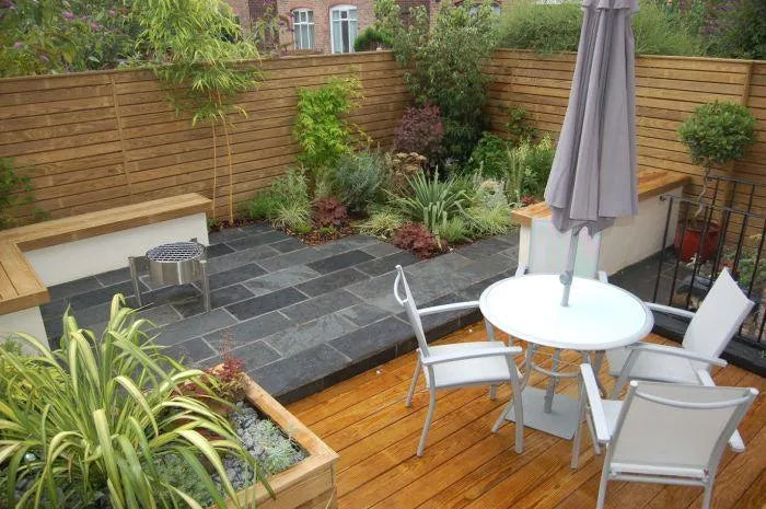 Brazilian Black Slate Patio